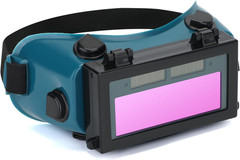 Auto Darkening Welding Goggles with Clear Inner Lenses Welding Helmet Solar