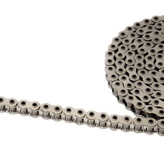 Jeremywell #50 Hollow Pin Stainless Chain 10FT with 1 Connecting Link