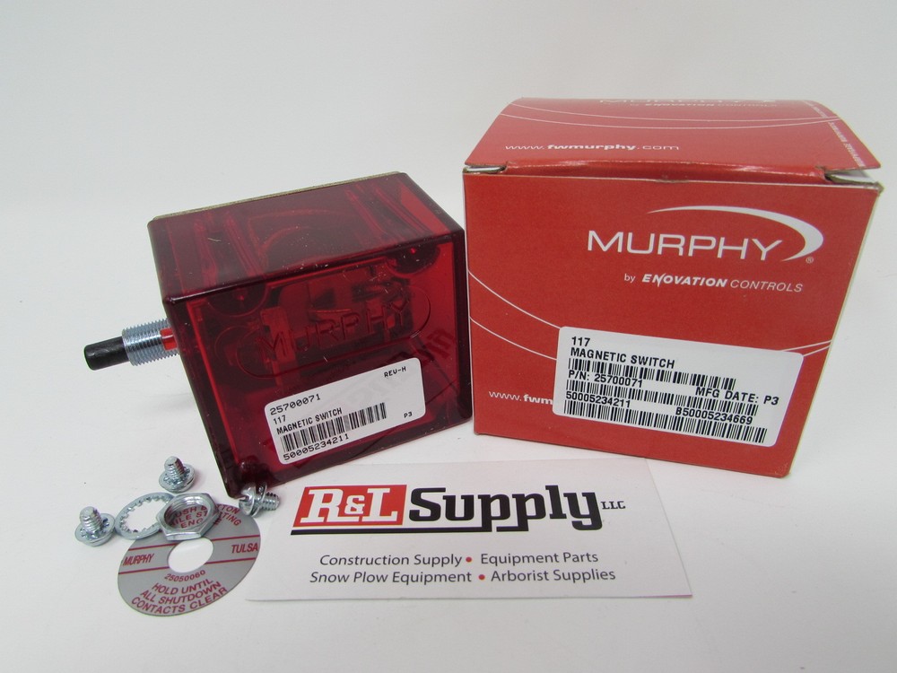 Murphy 117 Tattletale® Magnetic Switch – VARIOUS INDUSTRIAL EQUIPMENT 25700071