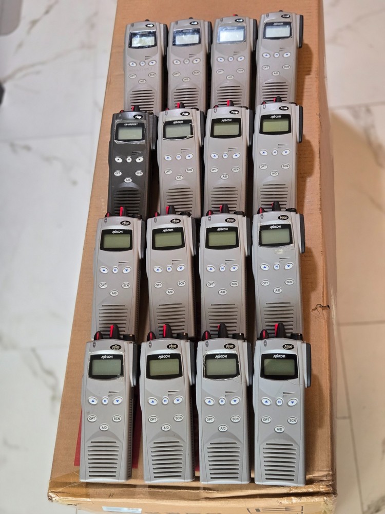 Lot of 16 Two-Way Radios – P5100 Harris MACOM
