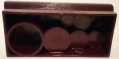 VTG OHAUS STO-N-WEIGH BRASS WEIGHT SET 1-500 GRAMS BAKELITE BOX as