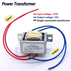 Input AC 110V 50/60HZ Output AC 12V 10VA Transformer – Single Phase for Lighting