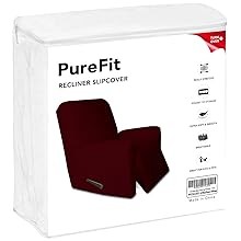 Super Stretch Chair Sofa Slipcover with Pocket – Spandex Non Slip Soft Couch