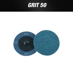 2″ Quick Change Discs – GRIT 50G – 25pcs per Box