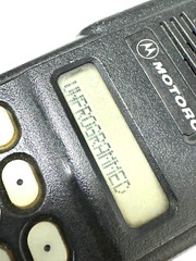 Motorola MTS2000 H01SDF9PW1BN UHF 470-512 – No Battery NO Antenna “Screen Issue”