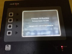 Red Lion Controls G306A HMI Operator Interface Console Display Panel G306A000