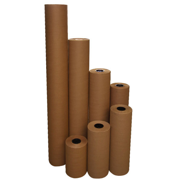 18″ 40 lbs 900′ Brown Kraft Paper Roll Shipping Wrapping Cushioning Void Fill