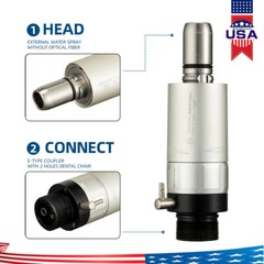 YABANG NSK Style Dental 2 holes slow Low Speed Air Motor Handpiece 2 HOLE E-Type