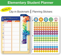 2026-2027 Elementary Student Planner 8.5″ X 11″ – Dated Weekly & Monthly Academi
