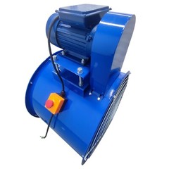 220V Axial Flow Fan 24in Spray Booth Paint Fumes Blower 1450rpm 1500W