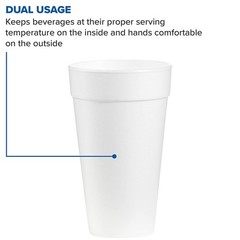 RJ Schinner Co WinCup Styrofoam Drinking Cup, 20 ounce (25/CS)