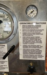 MAPECO Walz & Krenzer Intensifier 30,000 PSI Hydraulic Portable Intensifier