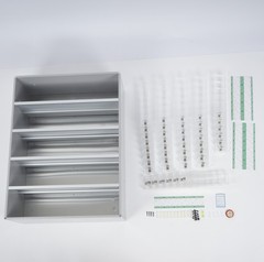 22″ W 440 Pack Cigarette Display Rack Retail Tobacco Cigarette Cabinet Auto Feed