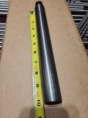 (Tag C67) 1.25″ Dia Titanium Round Rod x 10″ Inch Long 6AL4V-ELI Medical Grade