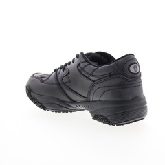 SkidBuster Oxford Slip Resistant S5055 Womens Black Wide Work & Safety Shoes