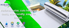 SmartSHIELD -3W WHITE Reflective Insulation roll, Foam Core Radiant Barrier 3MM