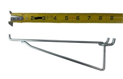 Metal Peg Hook MEGA Heavy Duty Steel Shelf Brackets for Pegboard & Slatwall