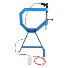 Industrial Pneumatic Planishing Hammer with Stand, Pedal & 1-3″ Anvils