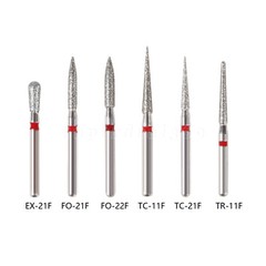 42type Dental DIAMOND BURS FG Burs 1.6mm for High Speed Handpiece 5pcs/pack fg