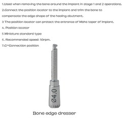 Implant Bone Profiler Screw Drivers Osstem Dental Torque Wrench Tool For Hiossen