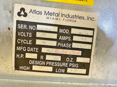 “ATLAS METAL WF-3″H.D 39″W FROST TOP DROP-IN UNIT SELF-CONTAINED REFRIGERATION