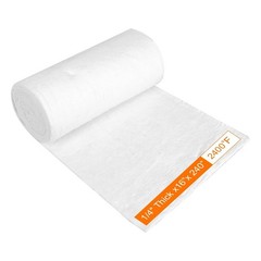 2400F Ceramic Fiber Insulatio Blanket 240″ x 16″ x 1/4” for Welding Wood Stove