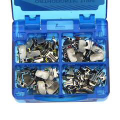 20 Sets Dental Orthodontic Buccal Tube Convertible MBT Roth 022 1st Molar Tube