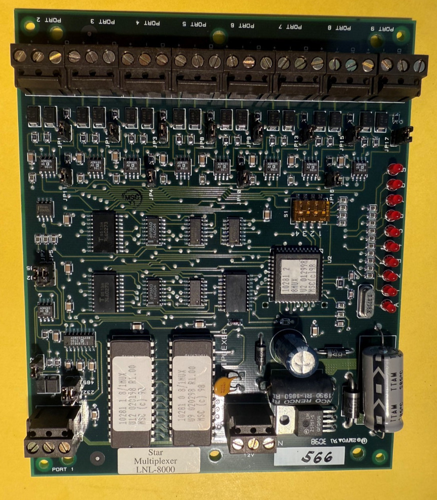 Lenel LNL-8000 Star Multiplexer Module Pulled from working environment