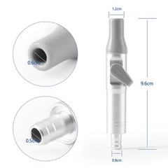 Dental Universal HVE/SE Valves Strong+Weak Suction Handle Saliva Ejector Adaptor