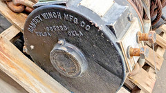 Ramsey H-800 Hydraulic Winch 25,000 lb Pull 120541 Good With Built in Control