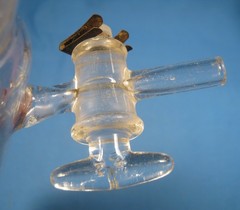 CHEMGLASS 100 ML STORAGE TUBE SCHLENK ALL GLASS 24/40 FREE SHIPPING T