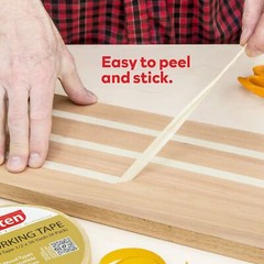 XFasten Double Sided Woodworking Tape 1/2″ x 36 Yards (4-Pack)