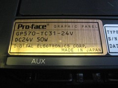 ProFace GP570-TC31-24V Digital Display GP570TC3124V GP70 Series Operator