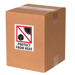 Boxes Fast Tape Logic® 2000 Labels (4 Rolls of 500), Protect from Heat’, 3′