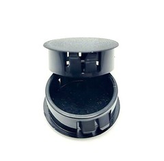 1 1/8″ Auto Truck Bumper Plugs Black Sensor Hole Locking Cover 1 1/4″ Top 4 Pack