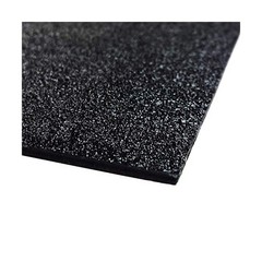 ABS Black Plastic Sheet 48″ X 96″ X 0.118″ (1/8″) 4×8 ft, Black Haircell, for…