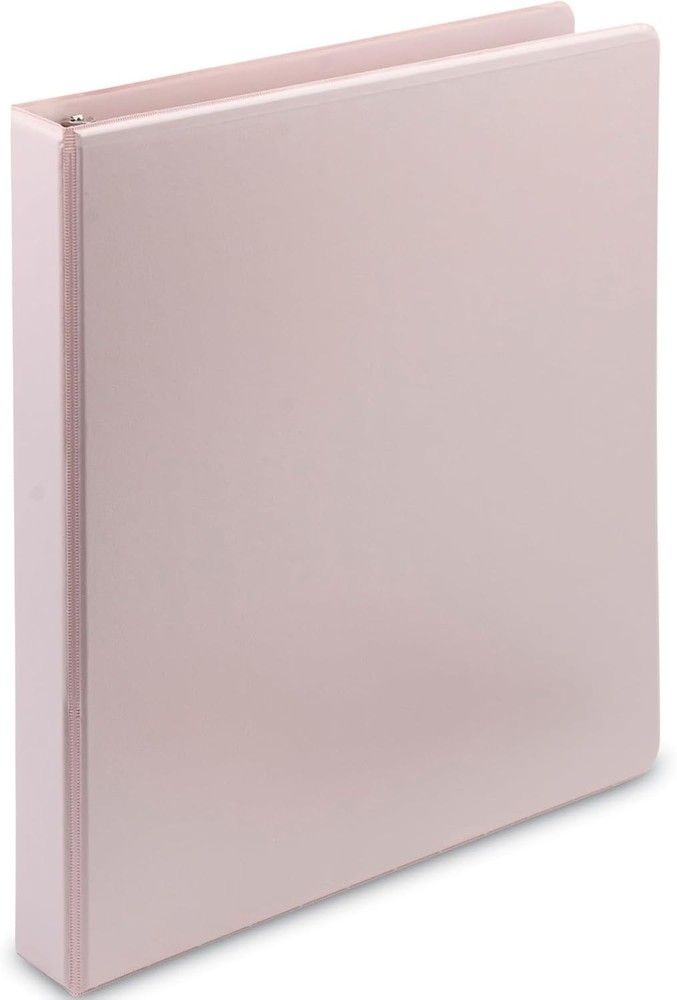 Plant-Based Durable 3 Ring Binder with D-Rings – 0.5 Inch, 125 Sheet Capacity