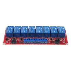 Dc 24V Modulo De Rele Placa De Rele 8 Canales Op Nivel Alto O Bajo Aislado To