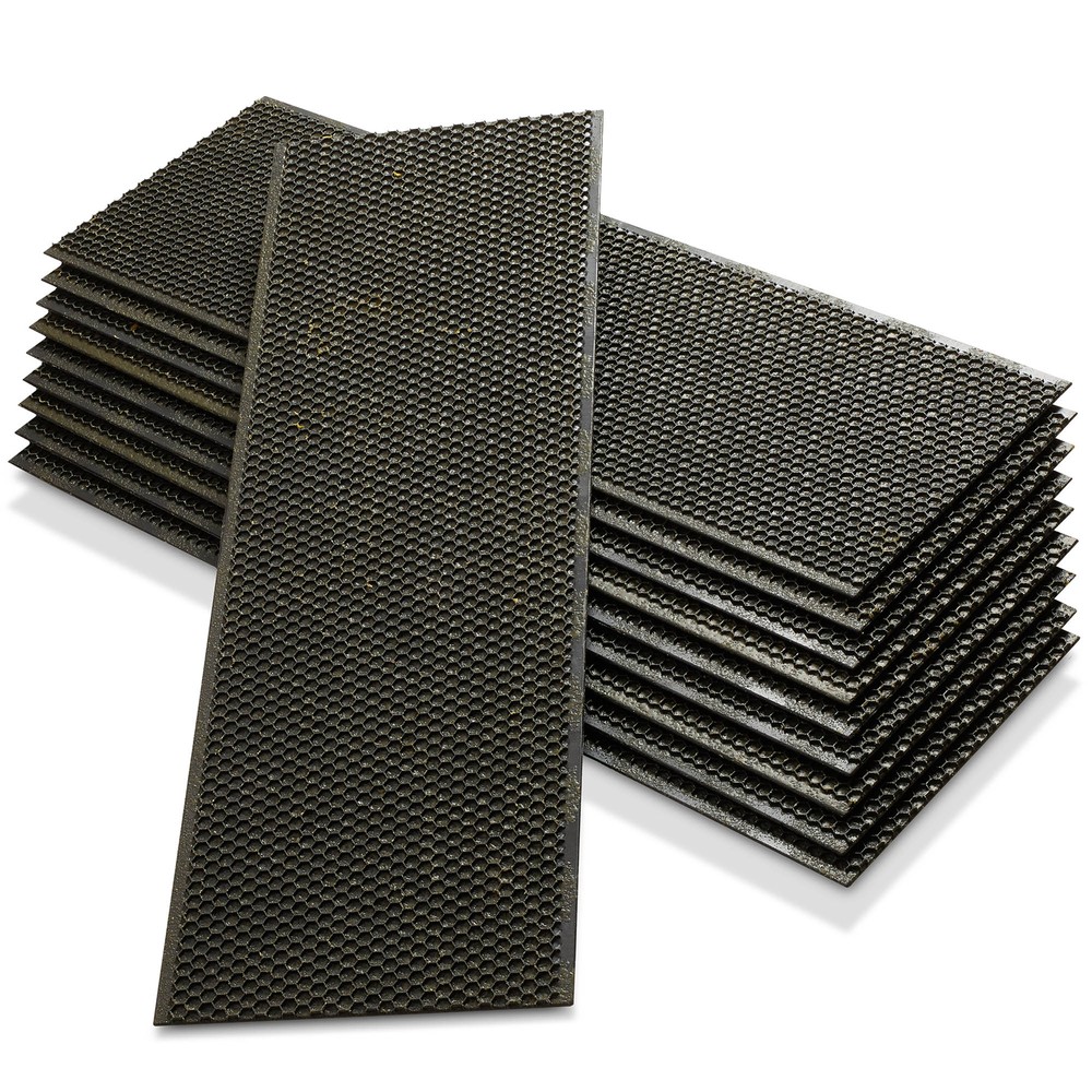 10-Pk Medium 6″ Waxed Plastic Foundations
