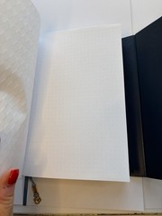 Archer & Olive Curtain Call Dot Grid Notebook Limited Edition NEW Latch Closure