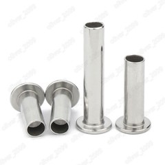 304 Stainless Steel Thin Flat Head Semi Tubular Rivets M2 M2.5 M3 M4 M5 M6