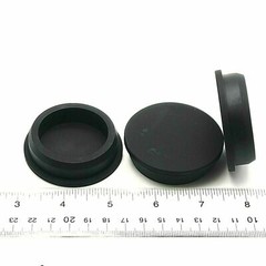 2″ Silicon Rubber Hole Plugs Push In Compression Stem Knockout Covers 2 1/4″ Top