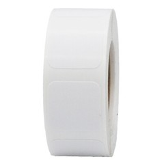 Square Shaped Stickers | 0.75″ Inch Wide | 500 Pack | Pick One Color