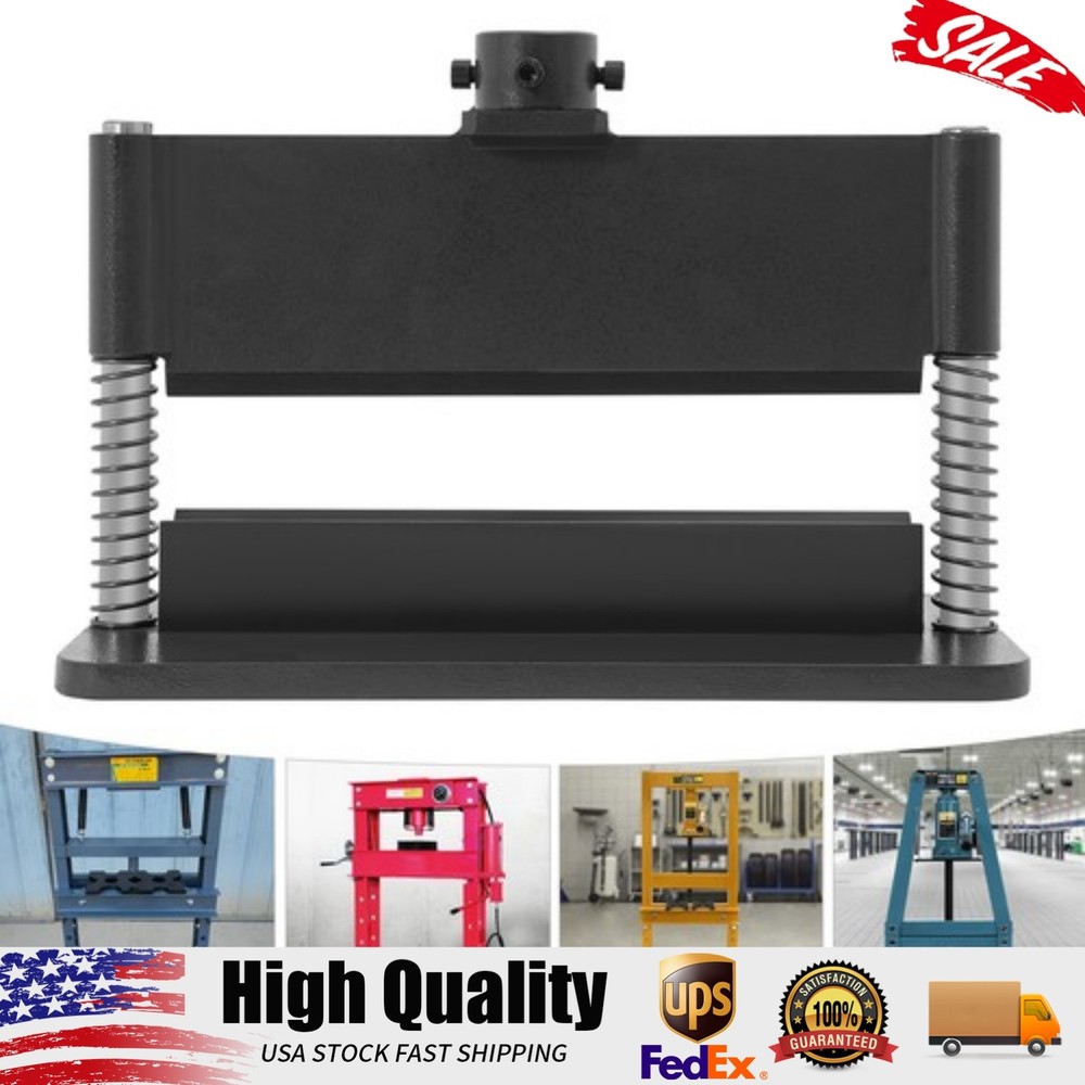 12″ Press Brake Attachment for 12-20 Ton Hydraulic Shop Press Bending Red