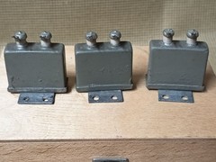 BOSCH NOS MP CAPACITORS 0.5mf / 0.5uf/ 160v Neumann U47 parts