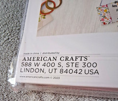American Crafts 12×12 Spiral Bound Art Journal – White Cover – 40 Blank Pages –