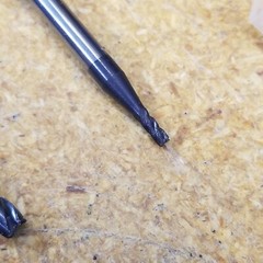 TUP T450 End Mill Cutters for CNC Engraving/Milling – Lot of 5