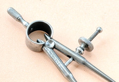 Brown & Sharpe Mfg. Co. No.800 Dividers w/Round Legs; Mini 2.0” Size & Capacity!