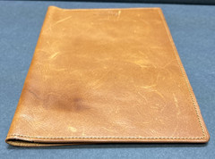 Shinola Medium Journal iPad Mini Cover w/o Tab Natural Leather Wallet