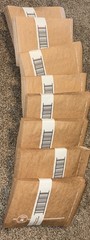 Scotch Padded Curbside Recycled Mailers 80 PCs Shipping Envelopes